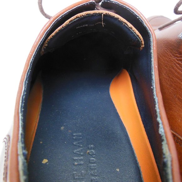 COLE HAAN GRAND OS MEN'S SPLIT TOE OXFORD 13M C11629 K E16 Beautiful condition - Picture 8 of 12